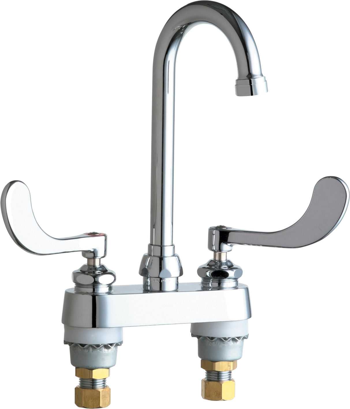 Grifos de Chicago, Chicago Faucets Grifo de barra para fregadero de cocina a prueba de vandalismo 895-317E36VPABCP