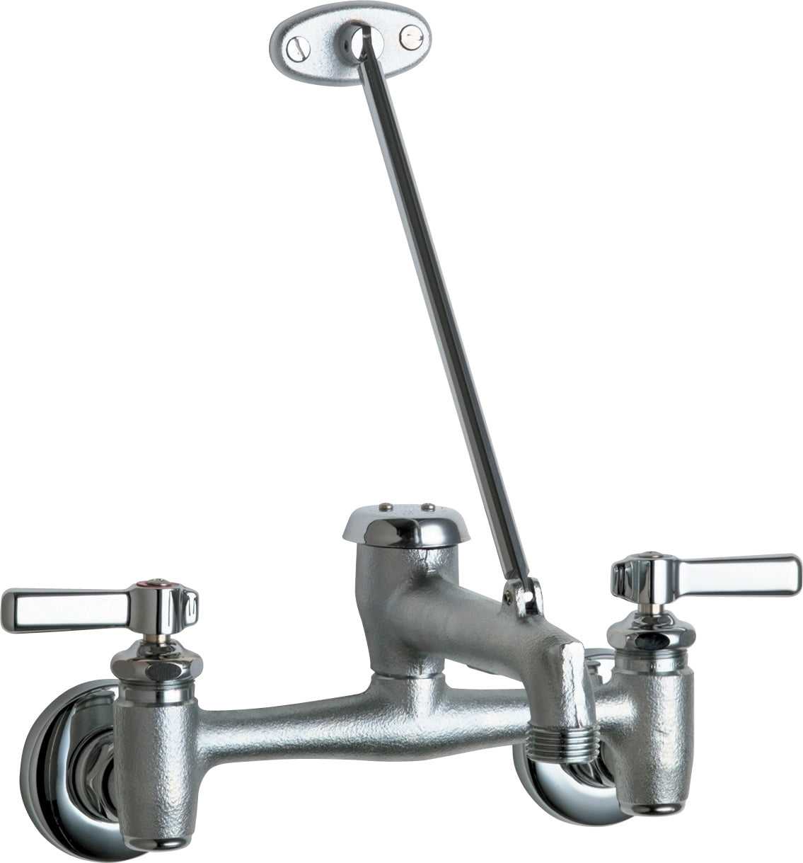 Grifos de Chicago, Chicago Faucets Grifo para fregadero recto montado en la pared de 8" Serie 897