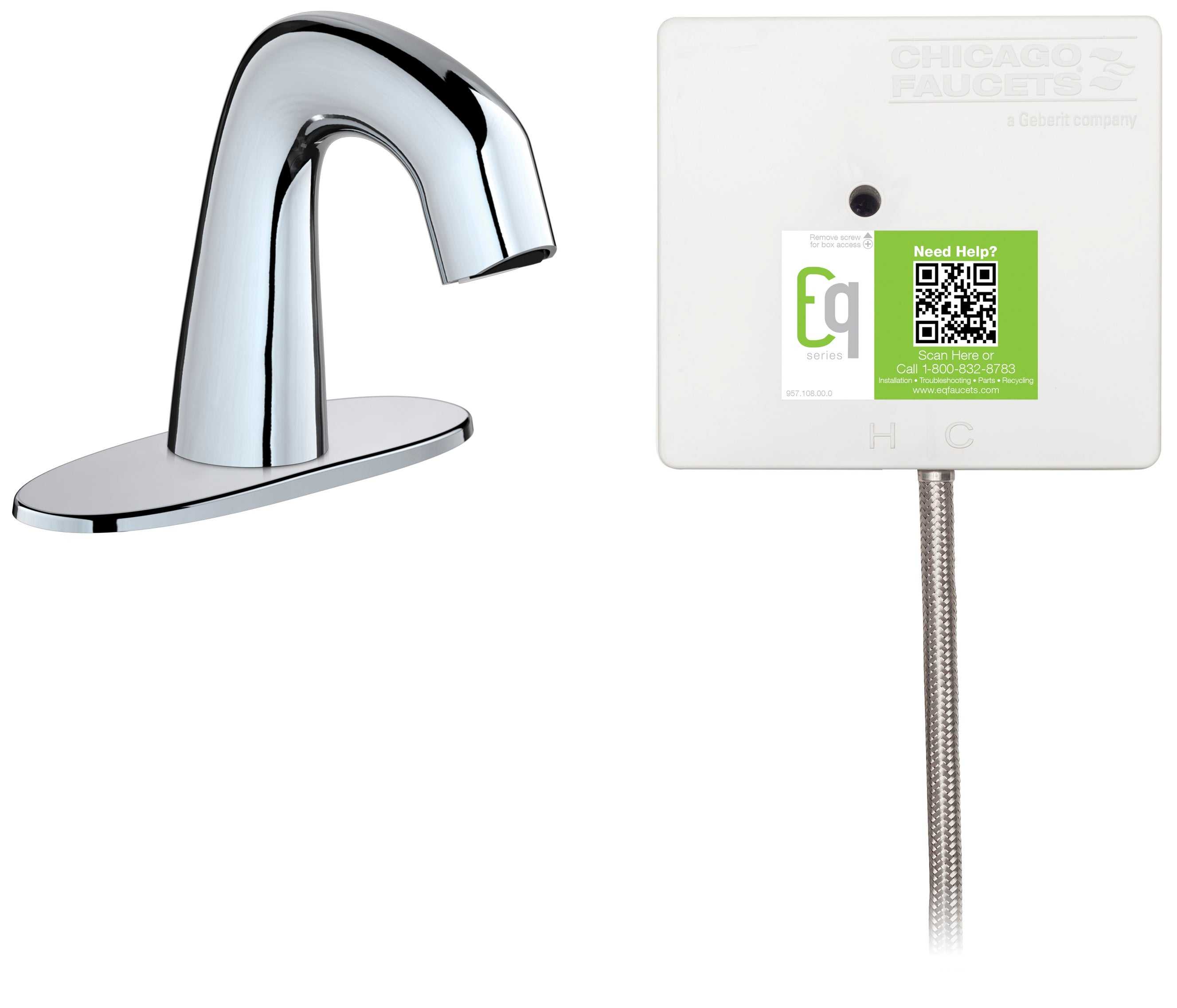 Grifos de Chicago, Chicago Faucets Grifo para lavabo Serie EQ EQ-A12A-11ABCP