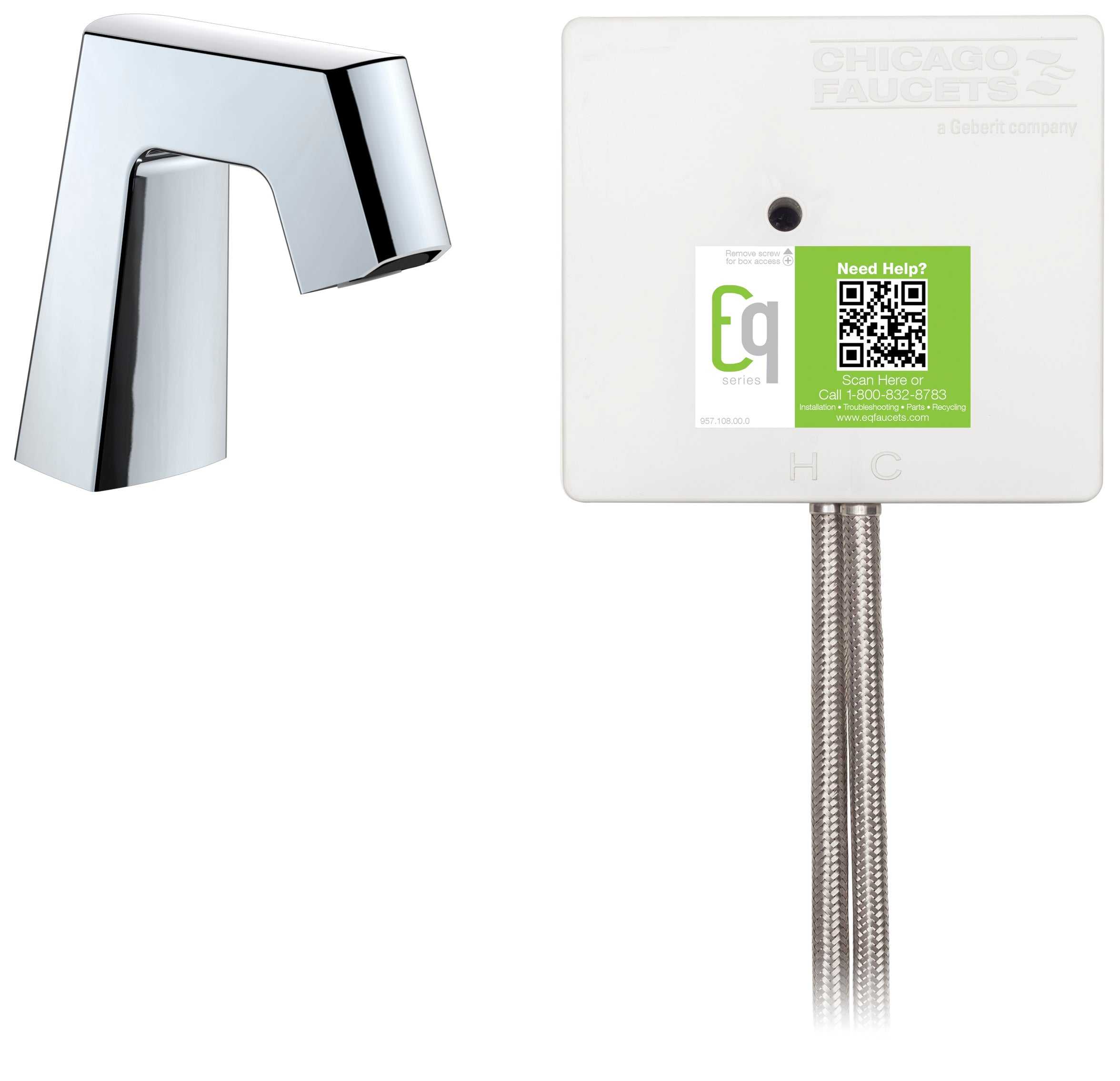 Grifos de Chicago, Chicago Faucets Grifo para lavabo Serie EQ EQ-B11A-42ABCP