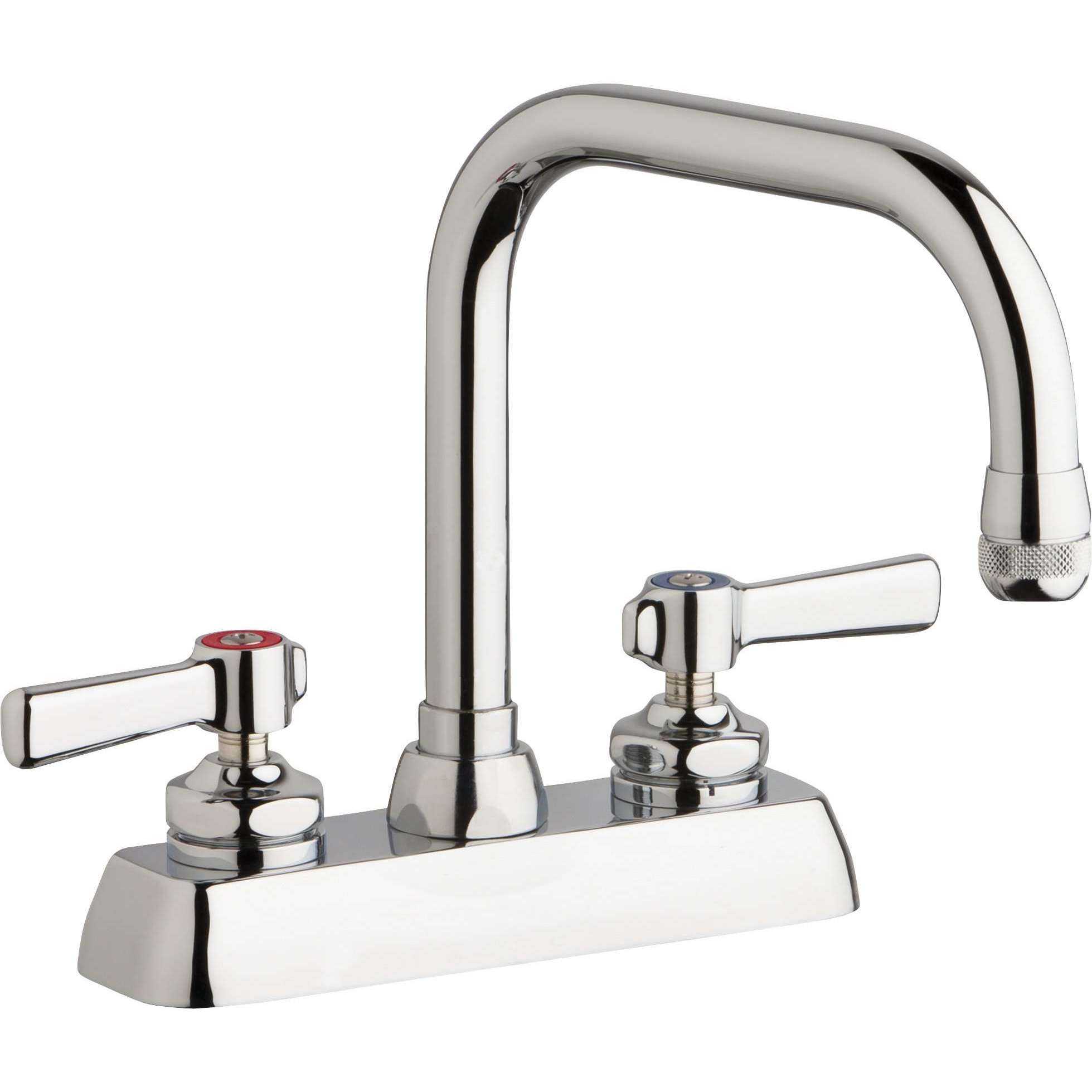 Grifos de Chicago, Chicago Faucets Grifo para mesa de trabajo de 4 "W4D-DB6AE1-369ABCP