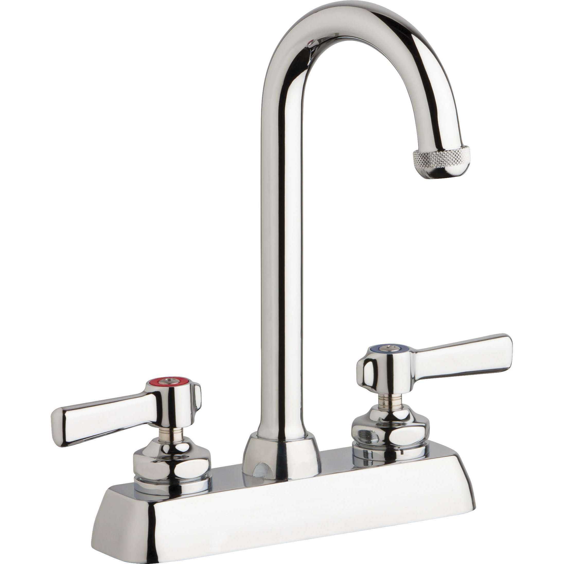 Grifos de Chicago, Chicago Faucets Grifo para mesa de trabajo de 4 '' W4D-GN1AE1-369ABCP