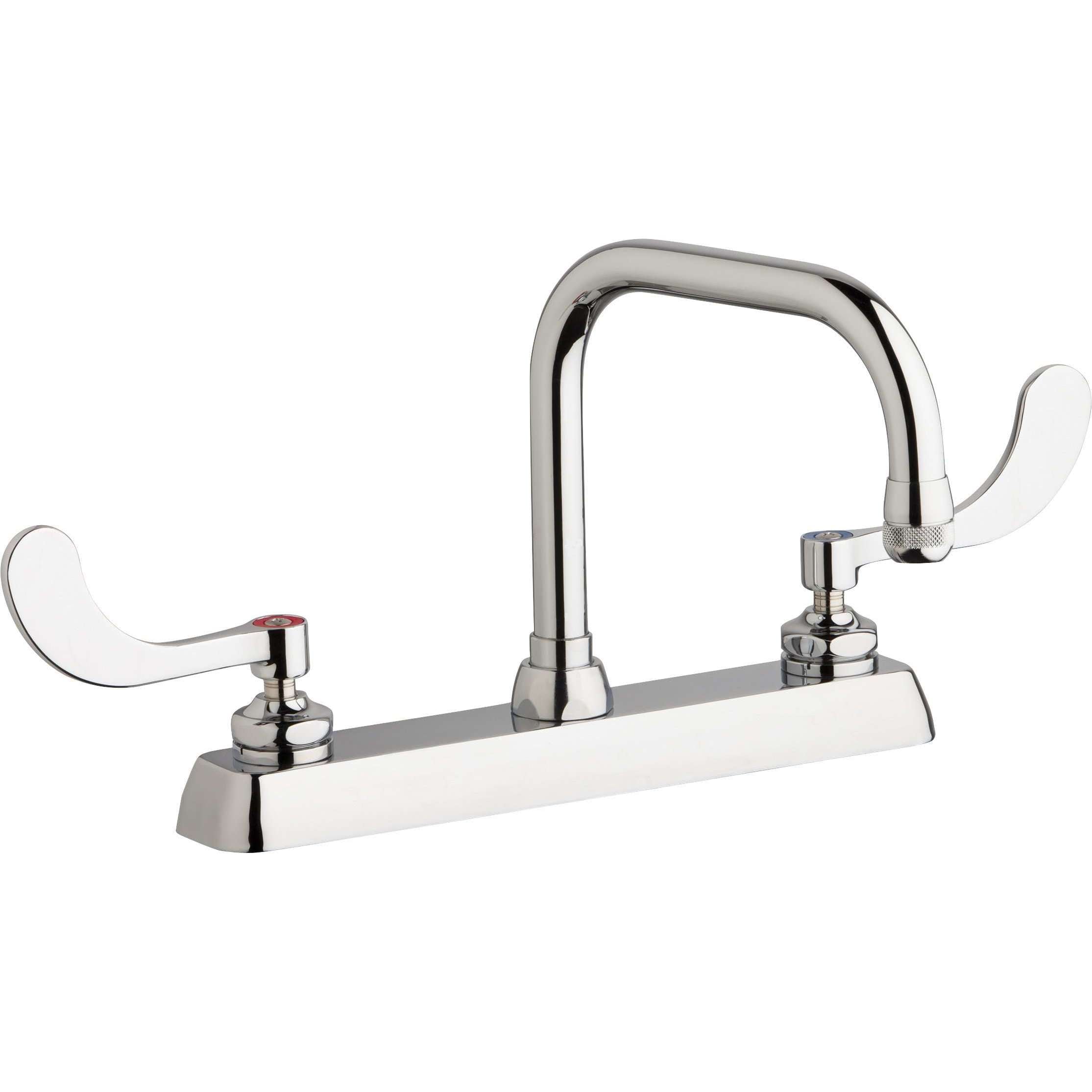 Grifos de Chicago, Chicago Faucets Grifo para mesa de trabajo de 8 '' W8D-DB6AE1-317ABCP