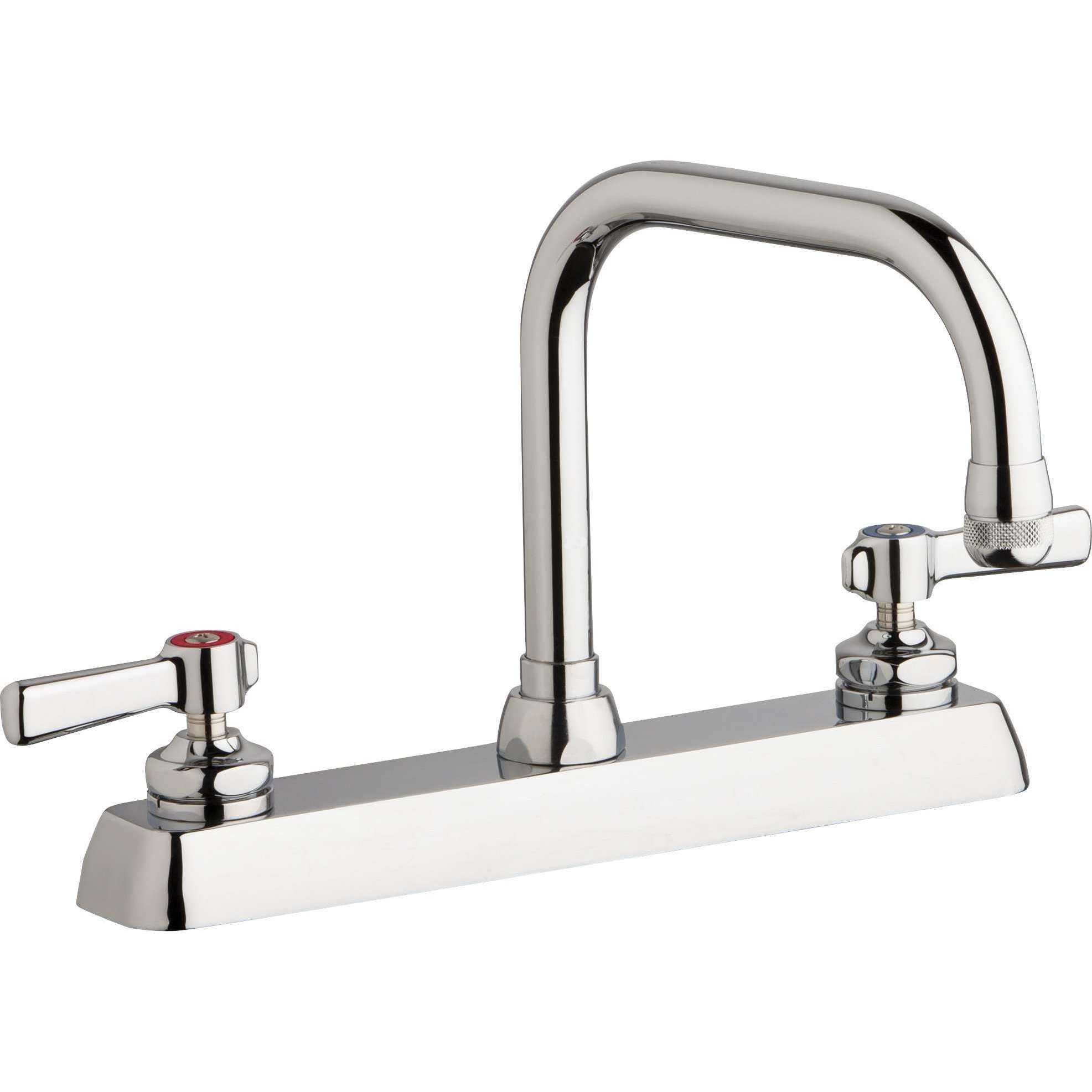 Grifos de Chicago, Chicago Faucets Grifo para mesa de trabajo de 8 '' W8D-DB6AE1-369ABCP