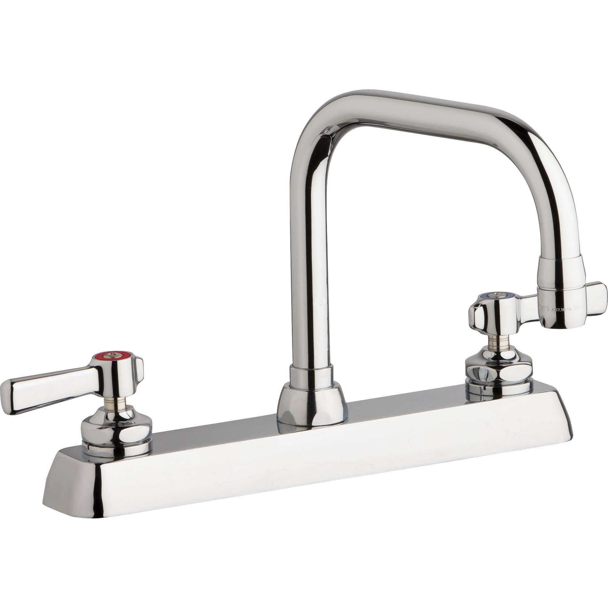 Grifos de Chicago, Chicago Faucets Grifo para mesa de trabajo de 8 '' W8D-DB6AE35-369AB